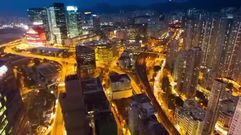 City Life Drone Video