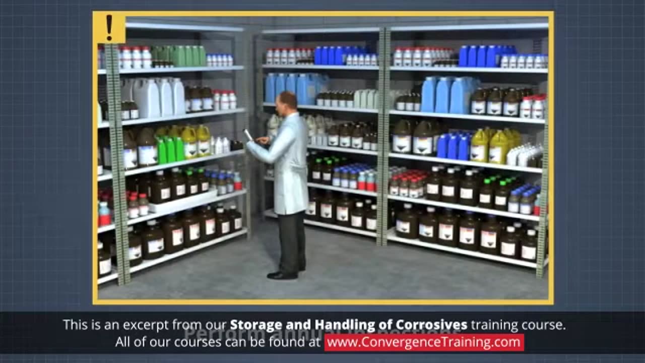 Storage and Handling of Corrosives Training