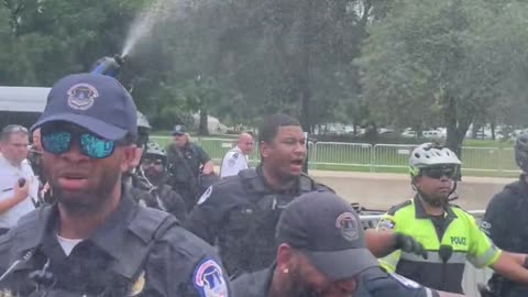 Antisemitic Protest Clash with Police In DC Capital