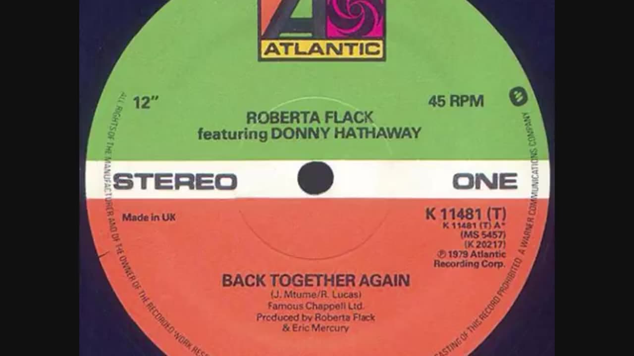 Roberta Flack & Donny Hathaway - Back Together Again