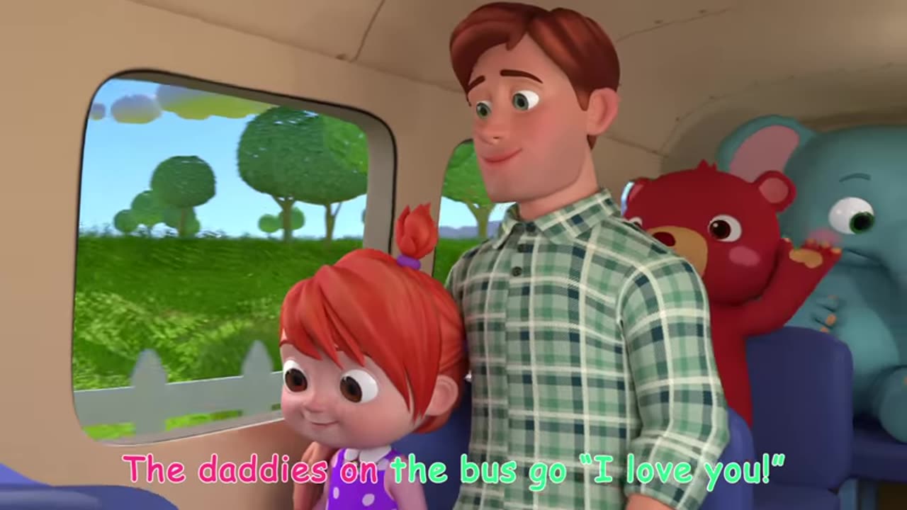 Wheels on the Bus | CoComelon Nursery Rhymes & Kids Songs [e