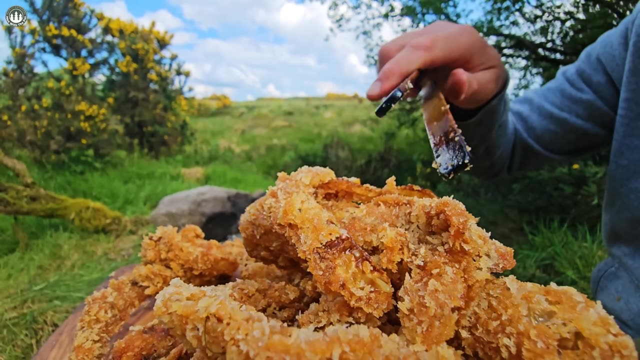 Giant XXL Sandwich with delicious Steak | ASMR Outdoor Cooking