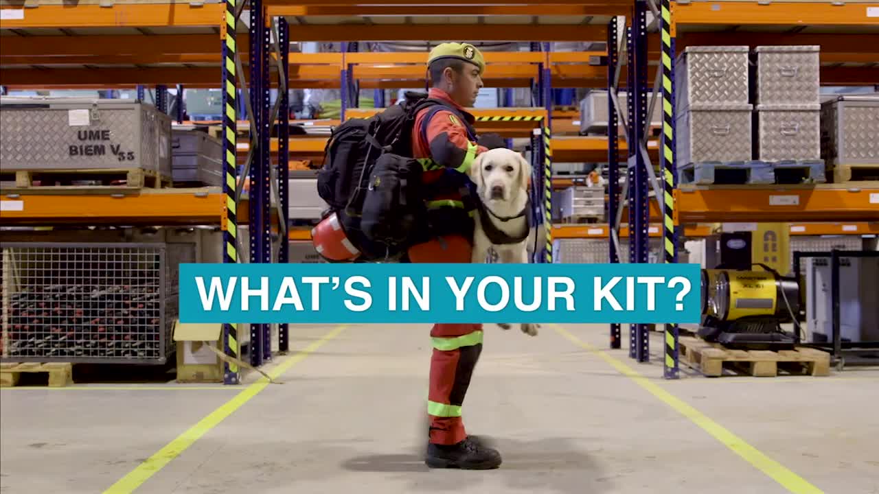 What’s in the kit of a 🇪🇸 Spanish dog handler?