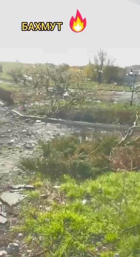 Ukrainian video shows the destruction in Bakhmut
