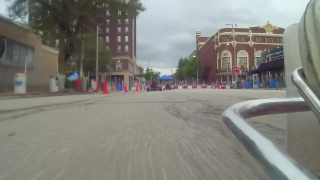 2021 Rock Island Grand Prix - Vintage Kart Heat Race Onboard