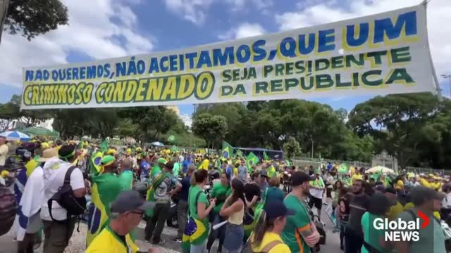 Supporters of Brazil’s Bolsonaro call on military after election loss, Lula backers celebrate win