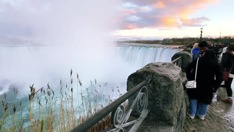 🔴 Niagara Falls Live - November 23 2024 - Waiting for Christmas Lights Show Canada 🇨🇦