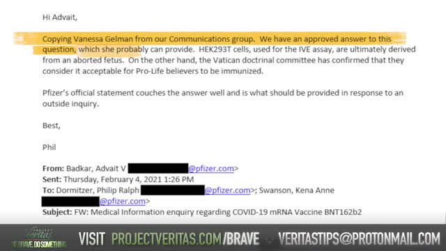 Pfizer Whistleblower LEAKS Execs Emails EXPOSING Suppression of Covid Vax Info From Public