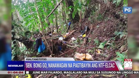 Sen. Bong Go, nanawagan na pagtibayin ang NTF-ELCAC