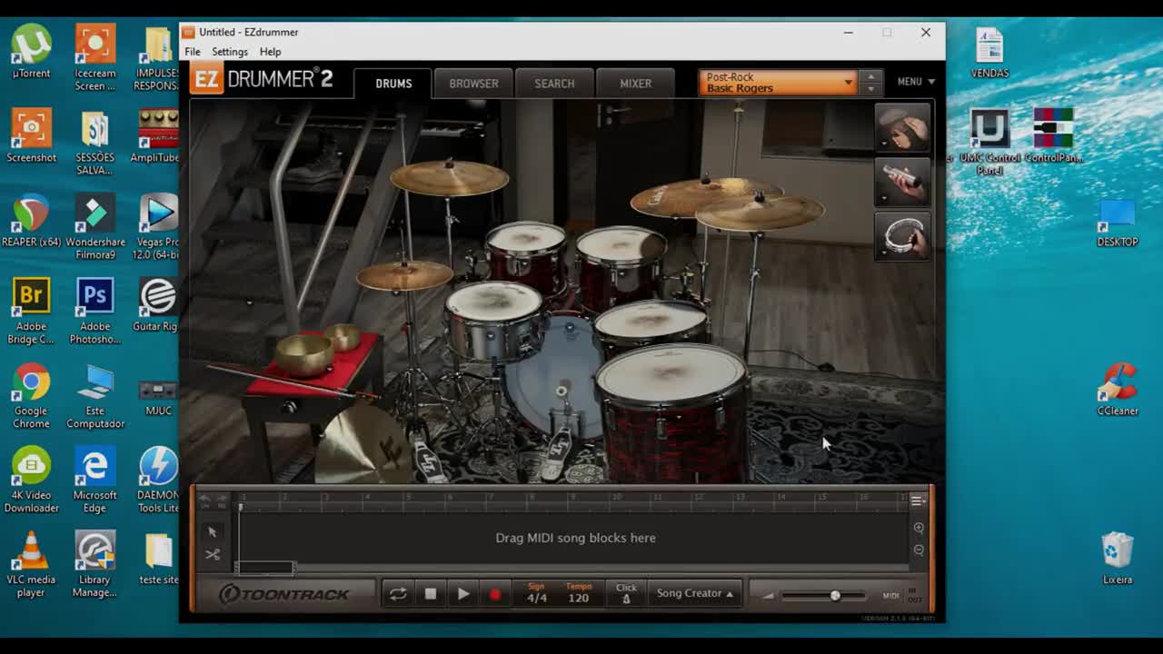 Como baixar e instalar Ezdrummer 2