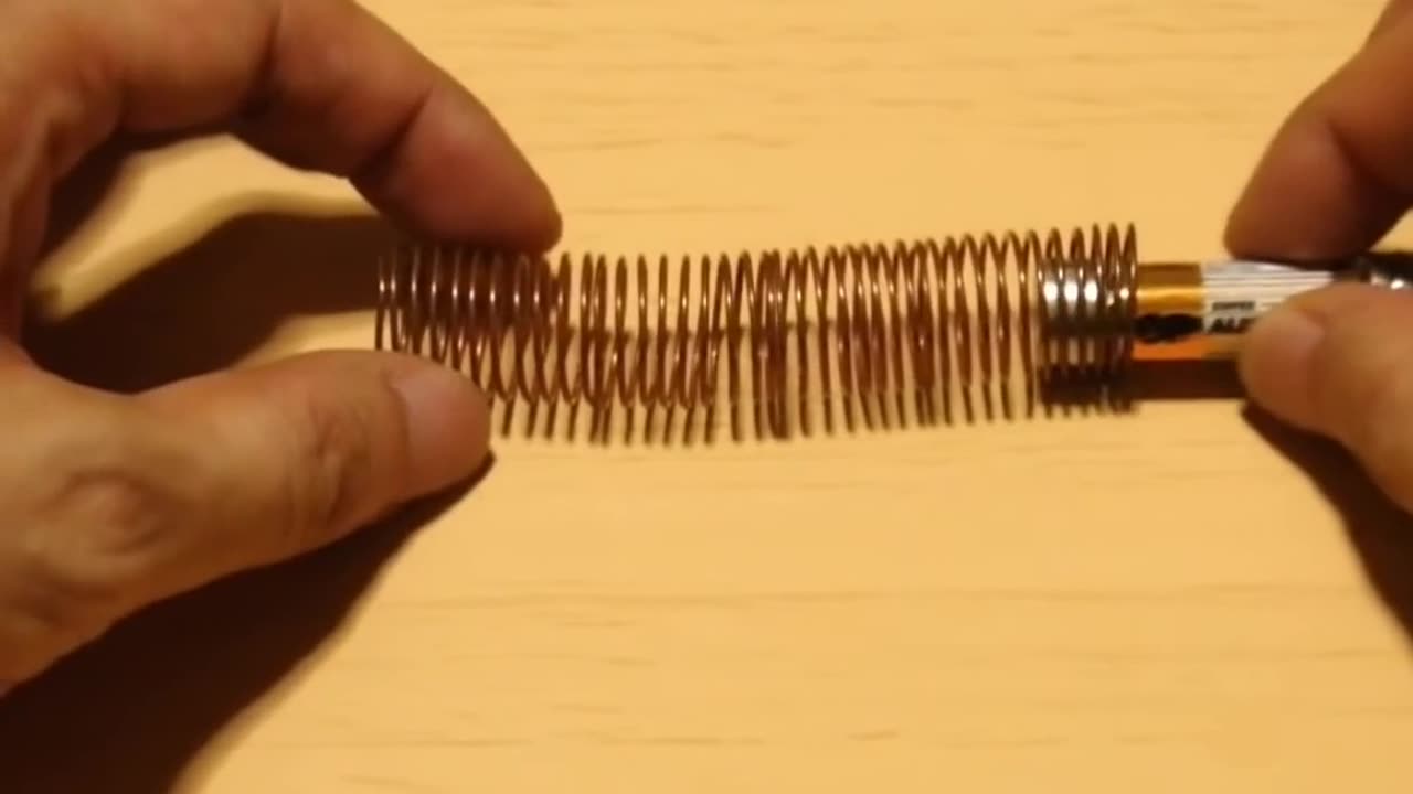 Brilliant Demonstration of the Relationship Between Electricity and Magnetism