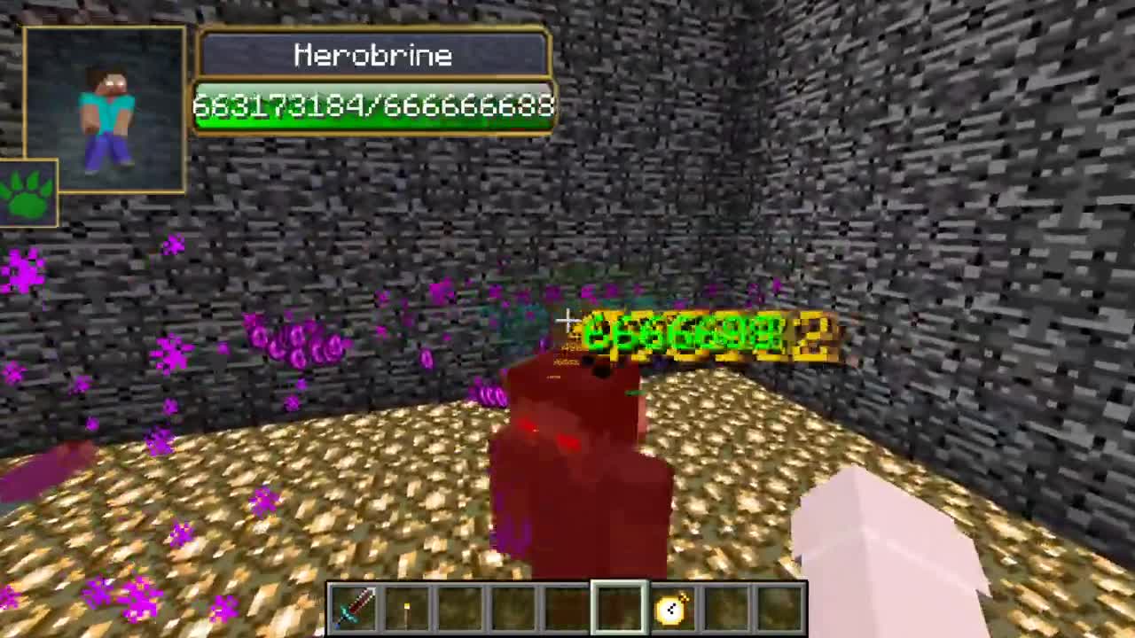 Herobrine vs Error422 all Сreepypasta mobs in minecraft part 71