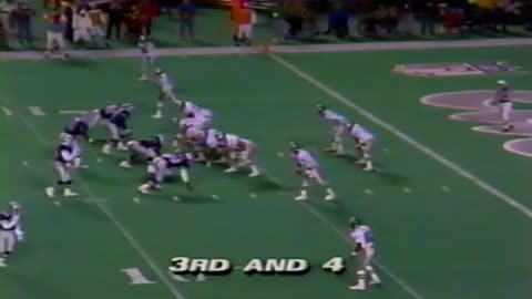 Eagles VS Cowboys 1992 in Philadelphia Veterans Stadium