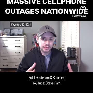 MASSIVE CELLPHONE OUTAGES NATIONWIDE