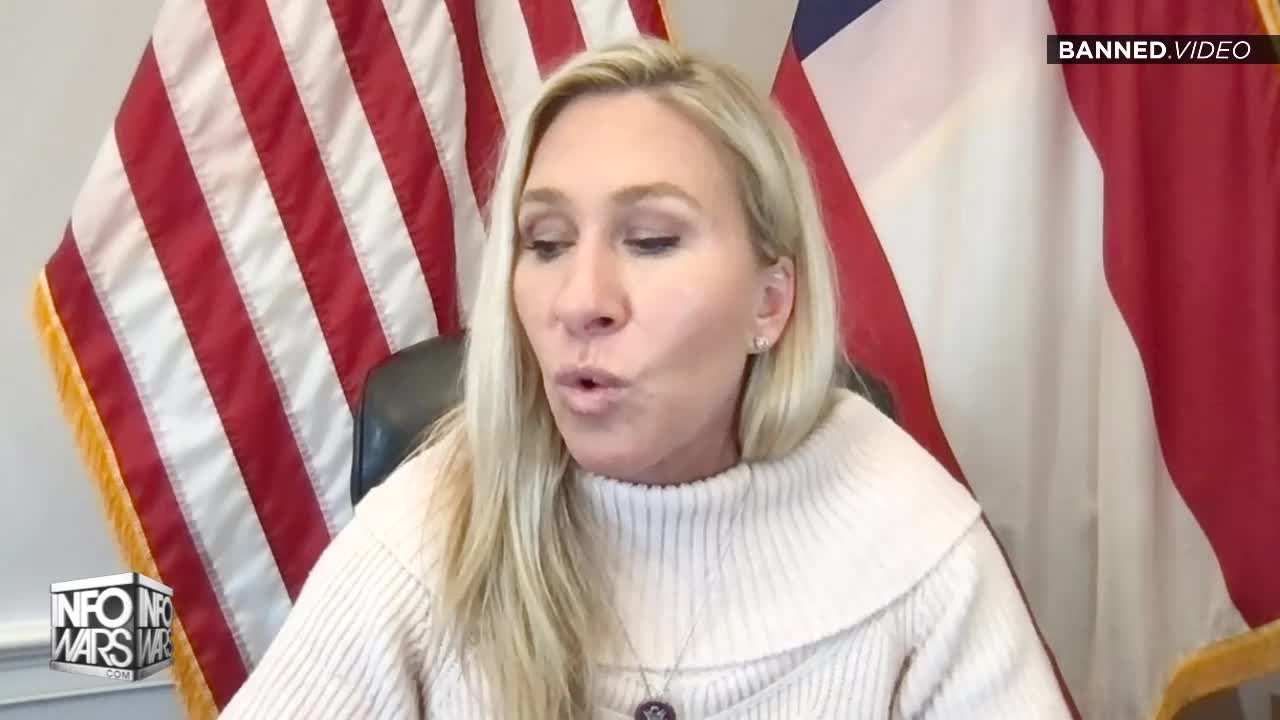 MTG Says Deep State Preparing To Dump Biden