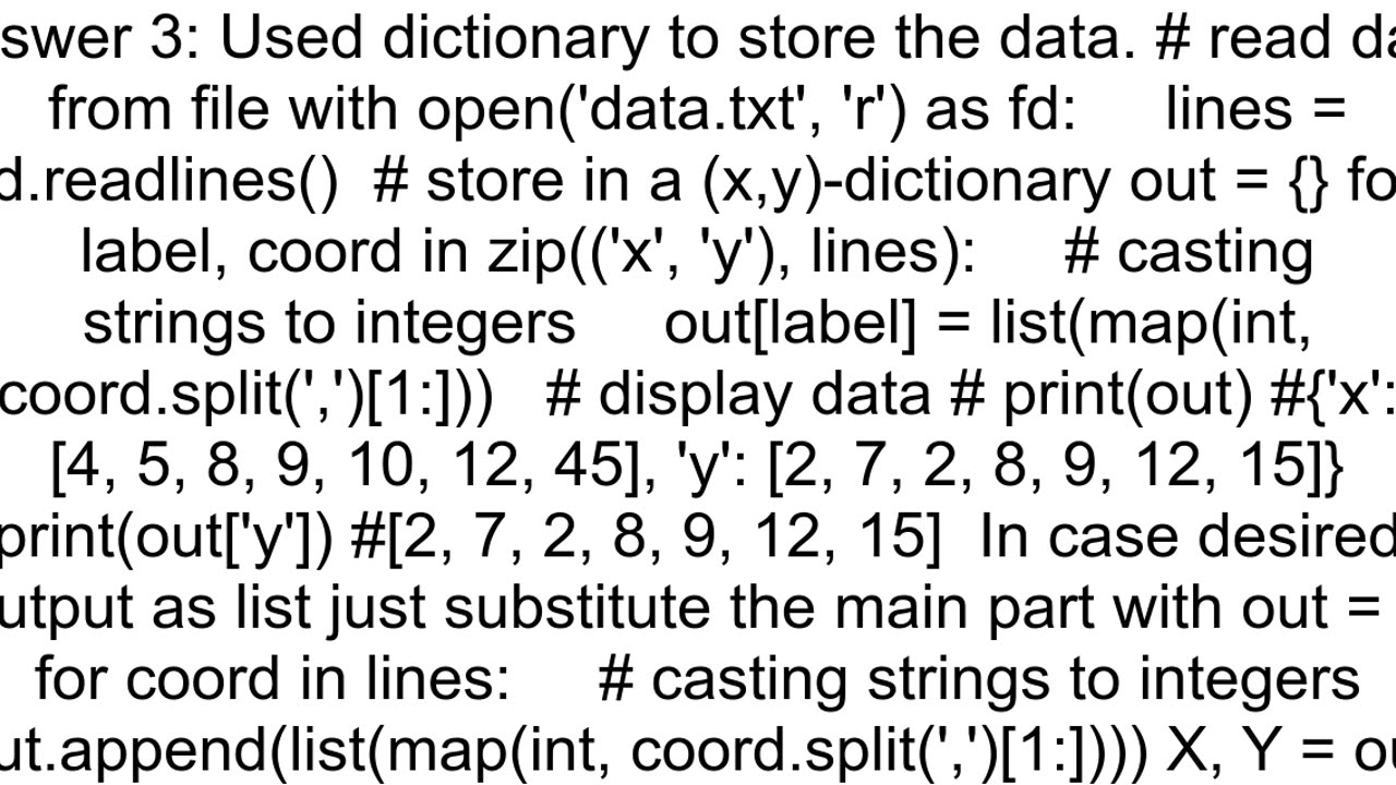 How to extract data from a text file and add it to a list