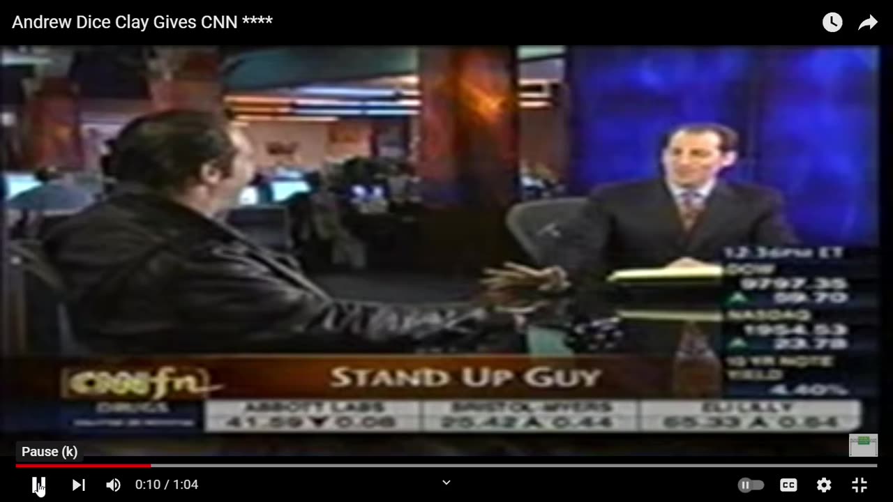 Live TV Andrew Dice Clay Gets Matrix Attacked from a Pawn-Sacrifice by CNN NEWS Corporation