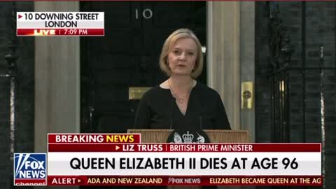 Exactly As Her Majesty Would Have Wished by Saying The Words - God Save the King.