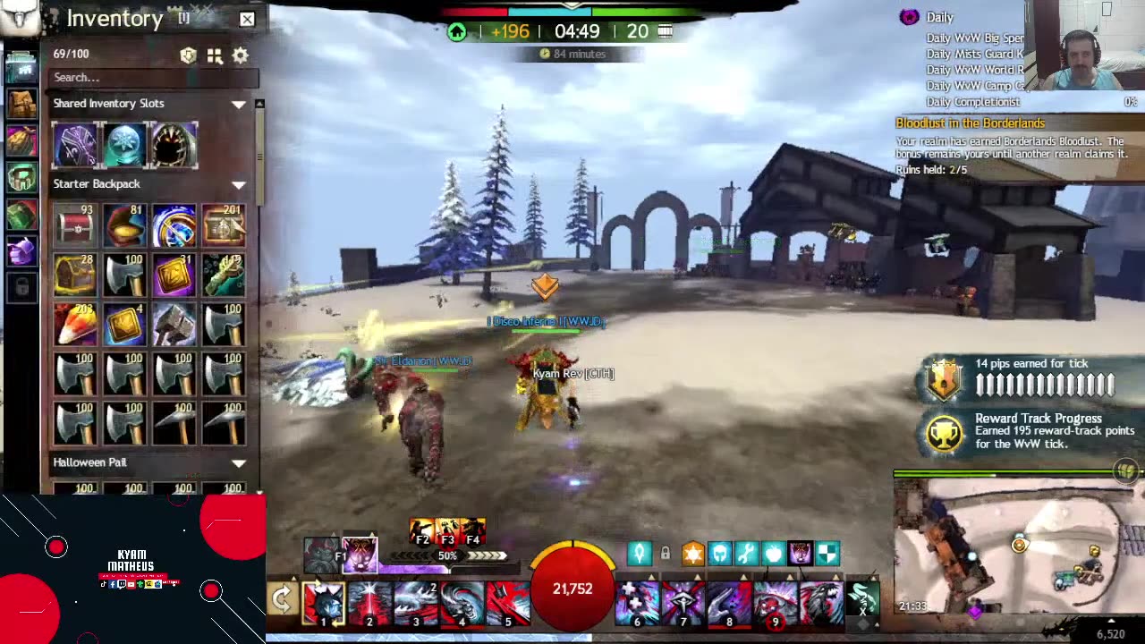 GW2 -FARMING ,SPVP and WvW MULTICLASS !!!!!