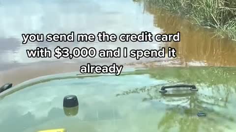 I was OFF-roading Gredit