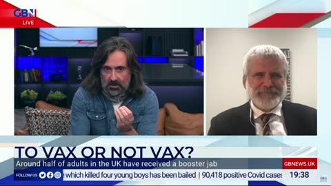 Dr Robert Malone on GB News with Neil Oliver Today