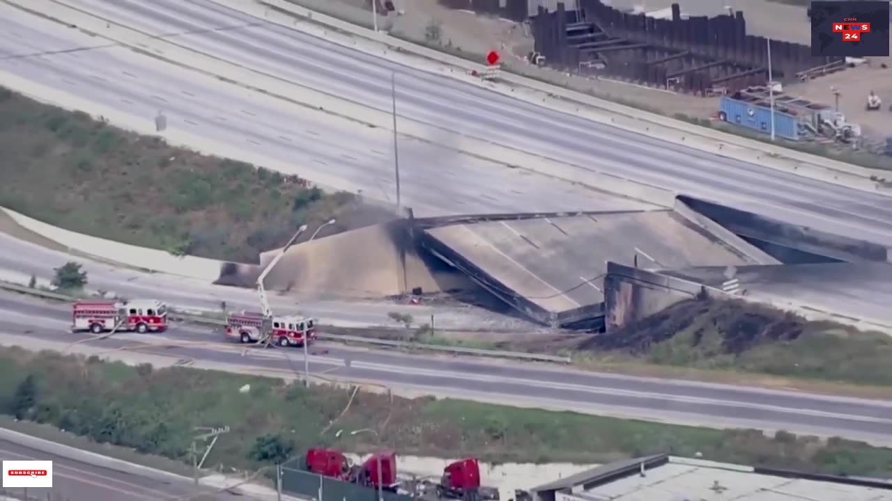 Rebuild of collapsed Interstate 95 to 'take months'