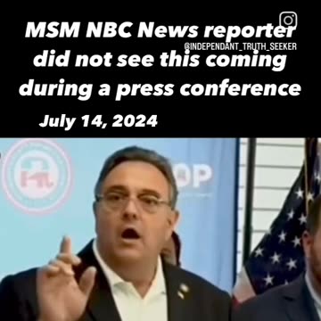 Trump NBC reporter tries to emphasis Assassin was a registered Republican