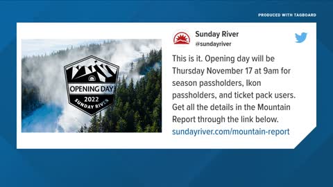 Sugarloaf, Sunday River set to open this week for winter season