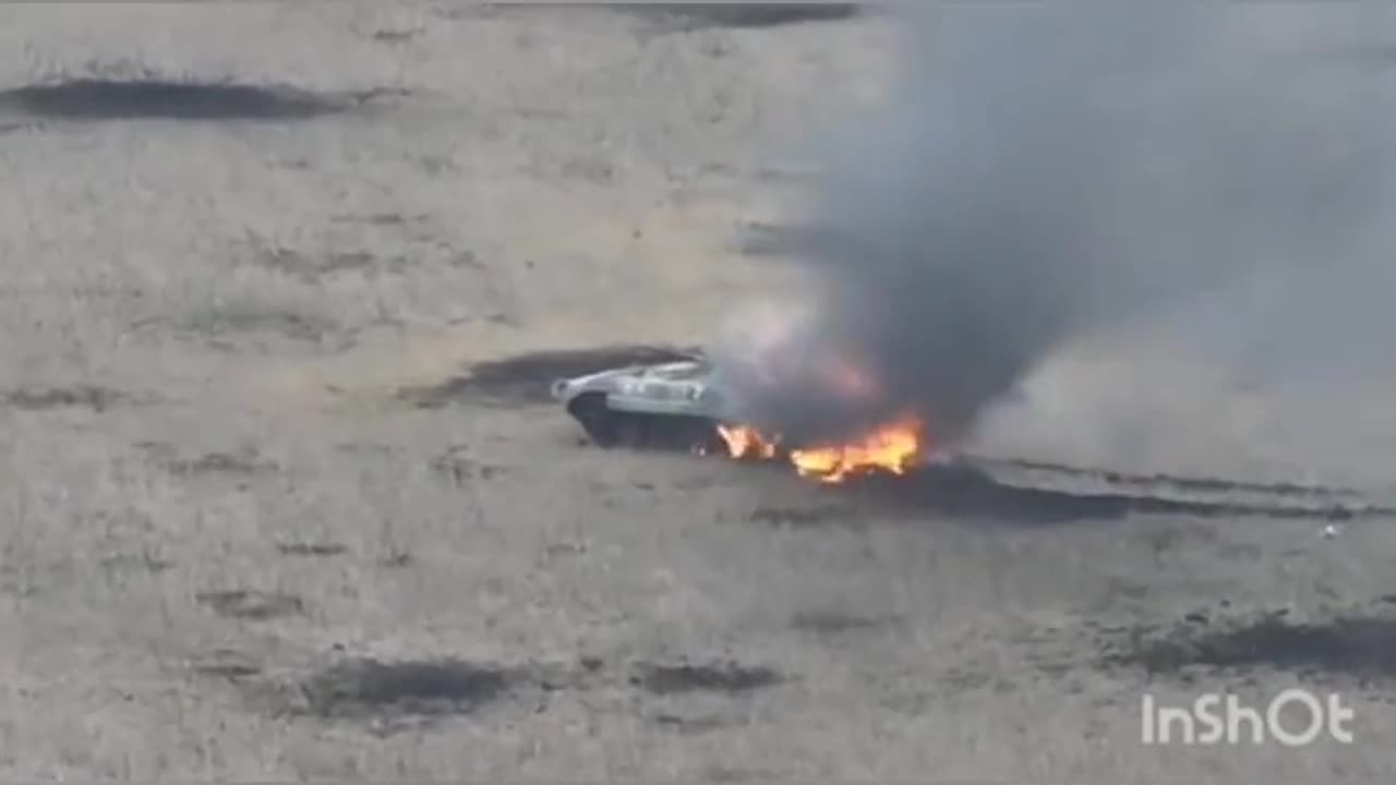 Russian BMP1 Smashed with ATGM and Grenades