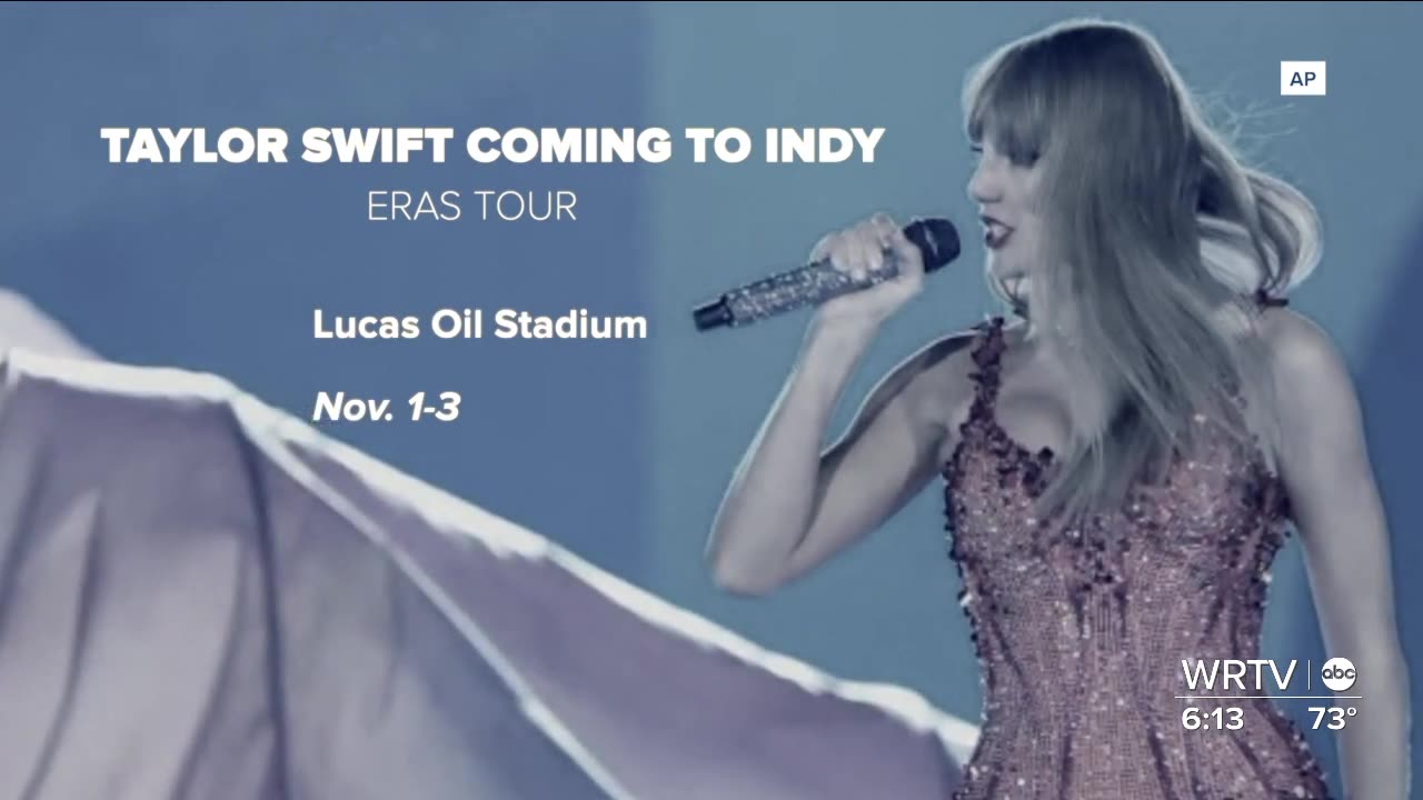 October 10, 2024 - Indiana City to Temporarily Rename Itself for Taylor Swift