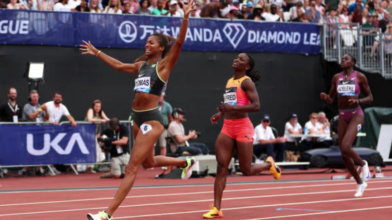 Gabrielle Thomas Claims Victory in 200M Race at London: Diamond League