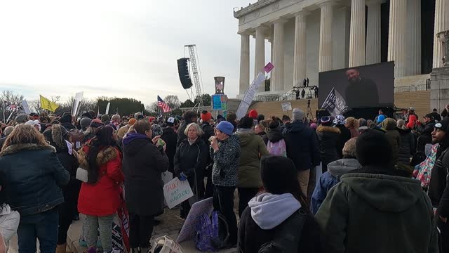 1/23/2022 DC Protest 4 Defeat Mandates and Tyranny march rally