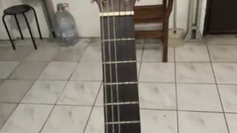 Guitar G Tone, third string from bottom