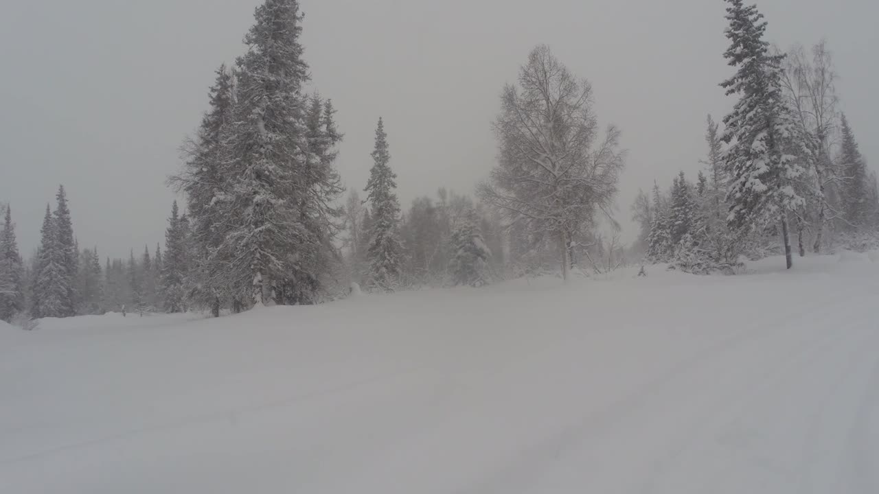 First Trip To The Cabin In Deep Snow || Alaskan Cabin, Off Grid, Remote, Wilderness,