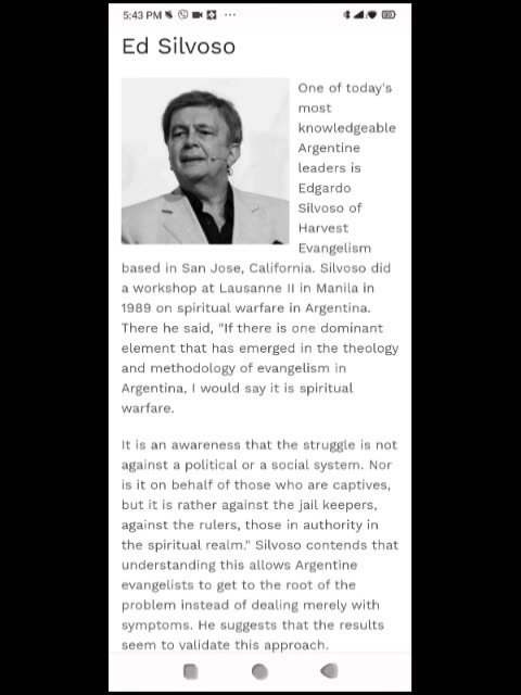 FRESH REPORT FROM ARGENTINA THAT JESUS EKKLESIA IS RISING EVEN IN MAXIMUM PRISON