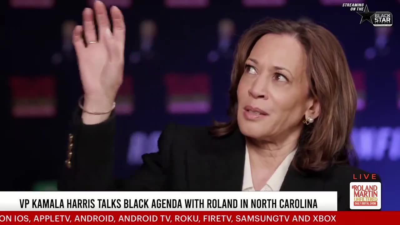 Kamala was appointed Chair of the National Space Council. She explains space: