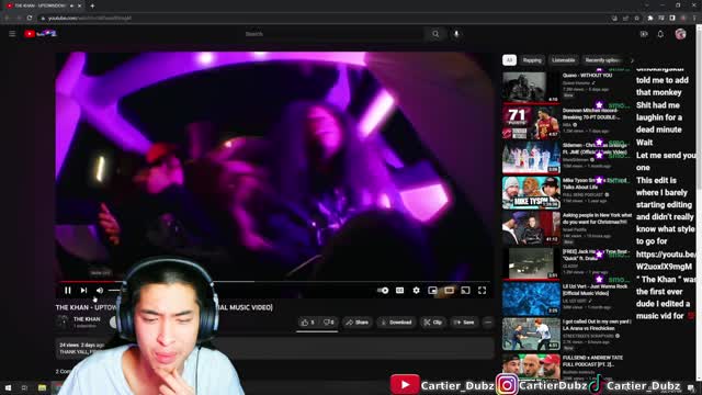 Reacting to my Viewers Edits (Music Videos)