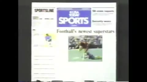 USA Today Commercial- 1983