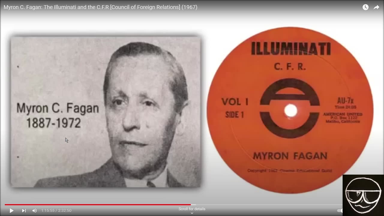 Myron C. Fagan 'Illuminati C.F.R.' 1967 pt. 1