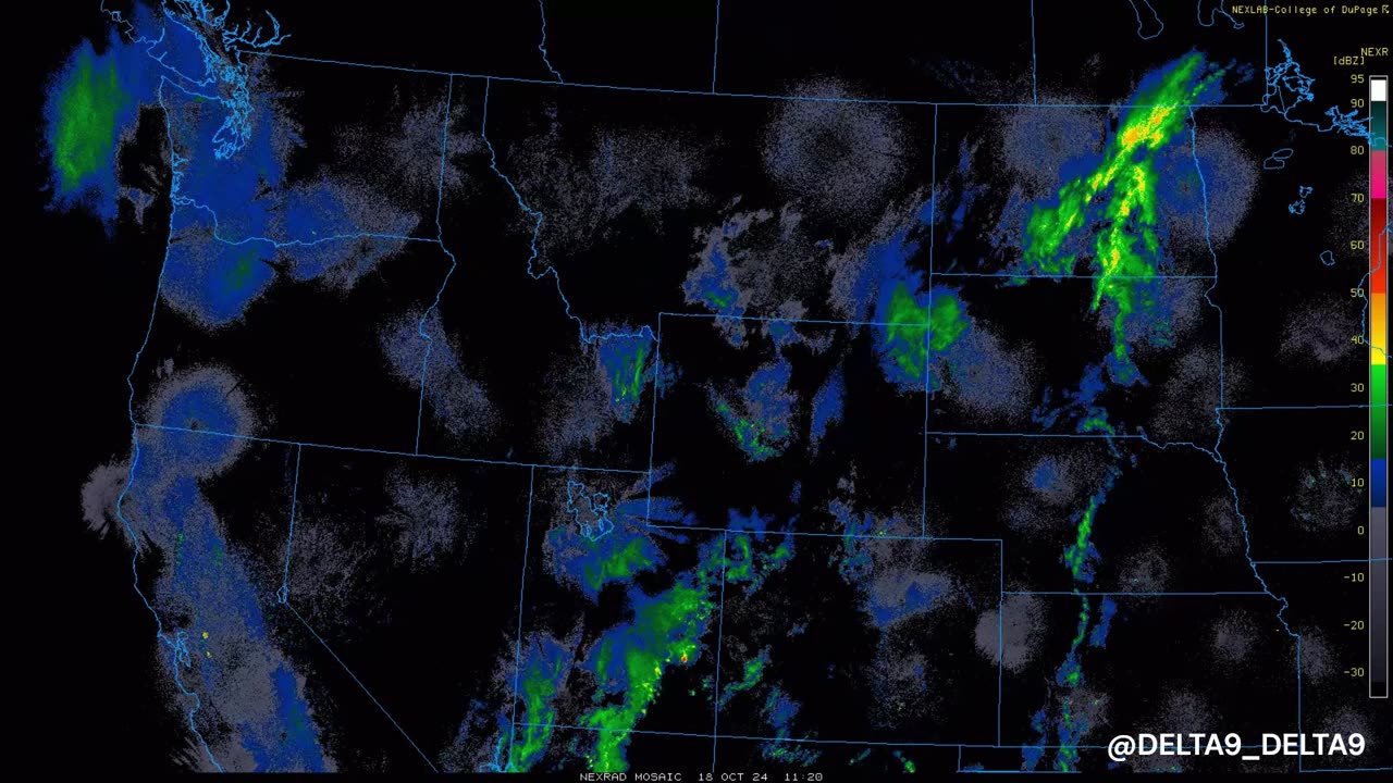 radar imagery from north west USA 18.10.24 this is the smoking gun