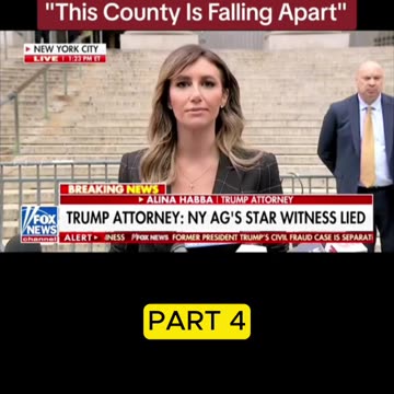 Donald Trump's Attorney Alina Habba - Fighting Back against "UNHINGED" Judge - Part 4 #shorts