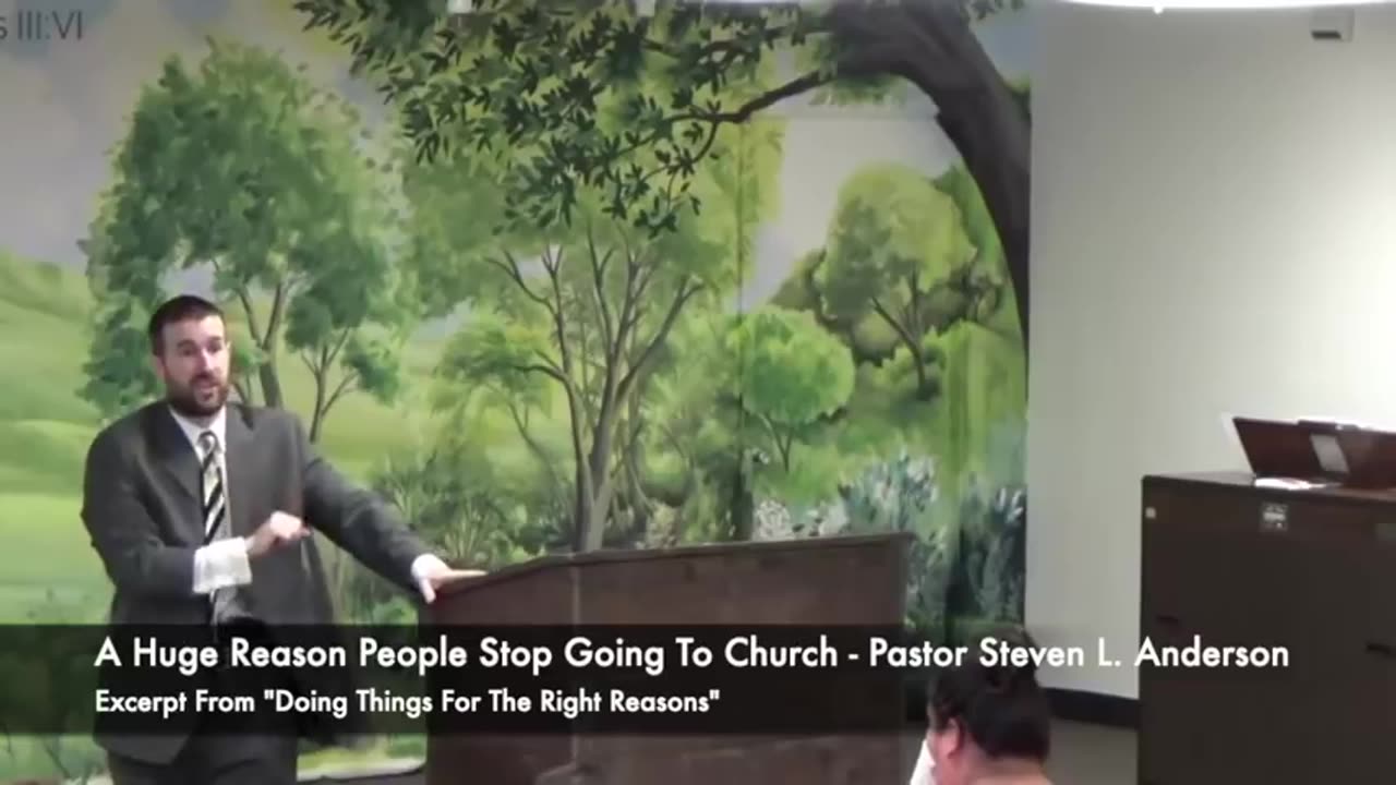 A Huge Reason People Stop Going To Church | Pastor Steven Anderson | Sermon Clip