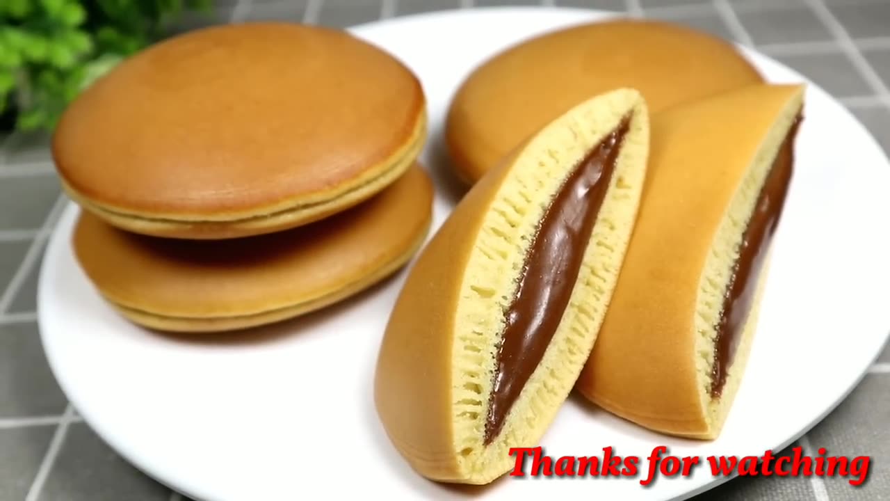 RESEP DORAYAKI - JAPANESE PANCAKE DORAYA