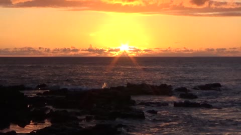 Hale'iwa, HI — Chun's Reef - Sunset