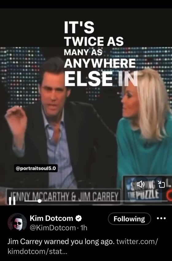 CAN YOU BELIEVE JIM CAREY OR HIS WIFE?