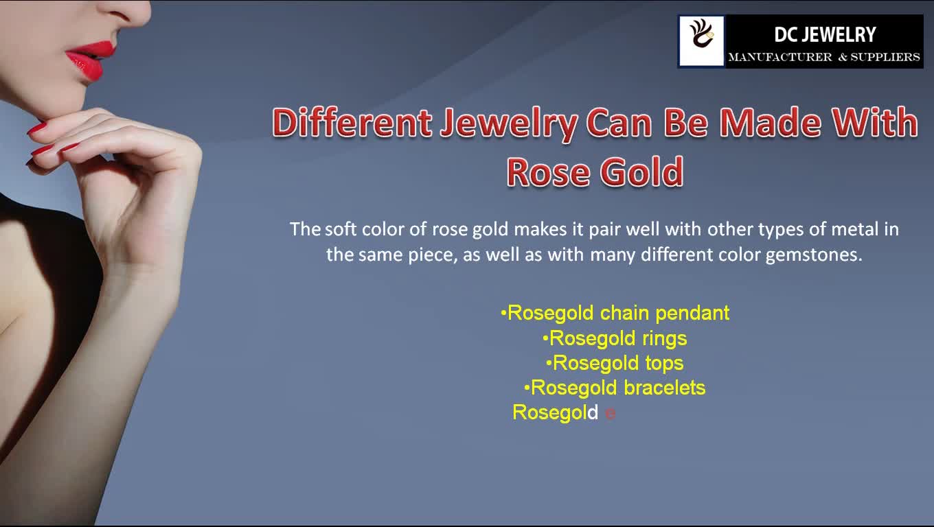 Buy Imitation Jewelry Wholesaler Rosegold Jewellery |Dc Jewelry