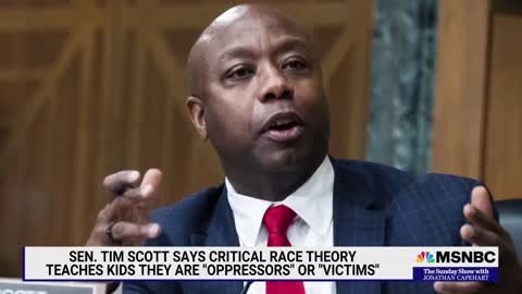 Tim Scott Says 'Critical Race Theory' Teaches Kids They Are 'Oppressors' Or 'Victims'