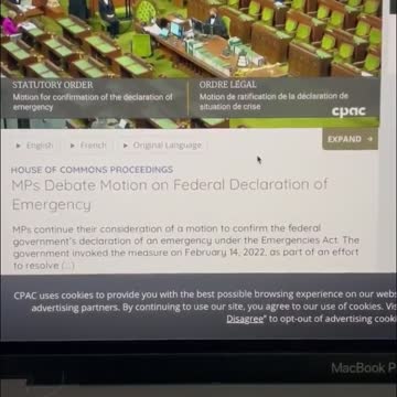 Canada's clown show. Legitimate and appropriate question is STIFLED