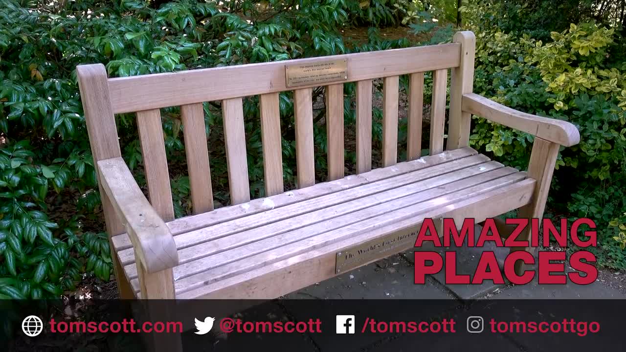 The _first internet bench_ probably wasn't