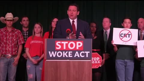 NOW - Gov. DeSantis: "Florida will not tolerate Cultural Marxism."